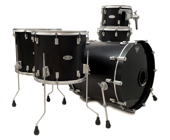 Drum Craft 8 Series Drumset in Electric Black
