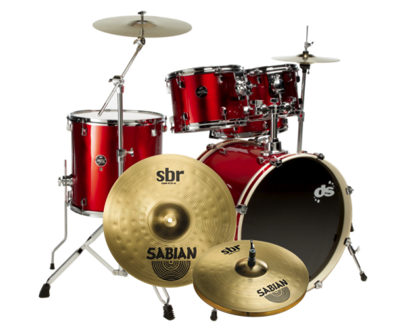 Ds Drums DSX2051CRS - DSX PRO Candy Red Sparkle