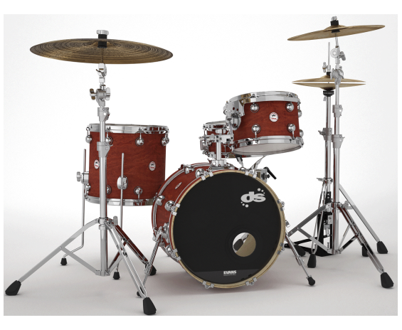 Ds Drums DS Venom Bop, Whisky Satin