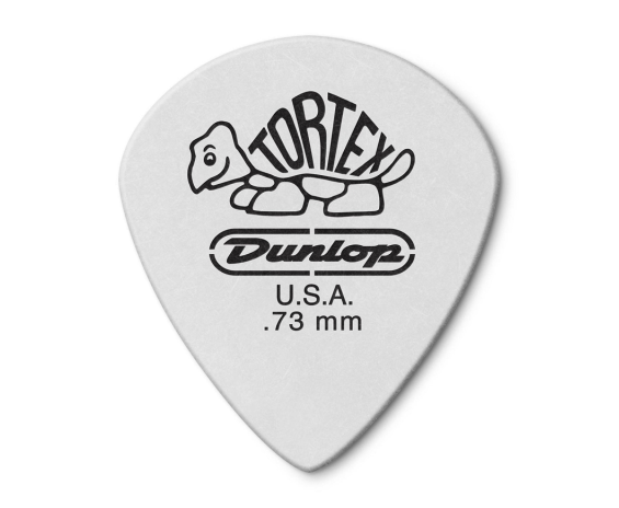 Dunlop 478P.073 Tortex white jazz III Player's 12 Pack
