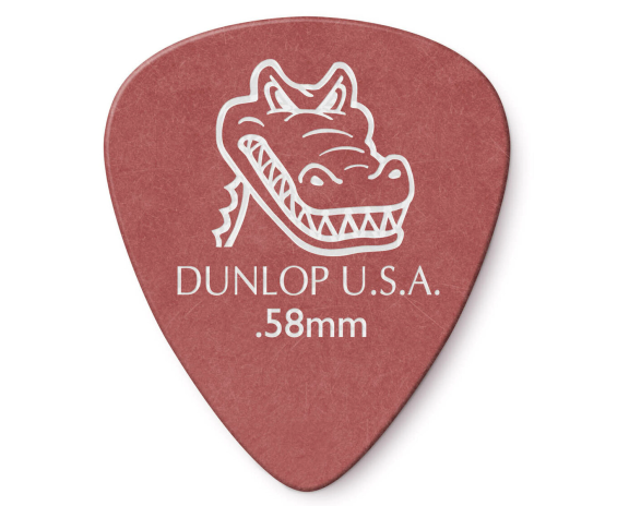 Dunlop 417P.58 Gator Grip Standard 0.58m 12 Picks