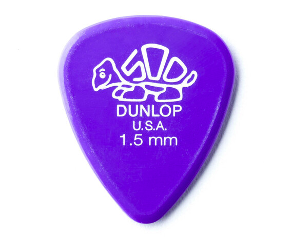 Dunlop 41P1.5 Delrin 500 1.5mm-12 Picks