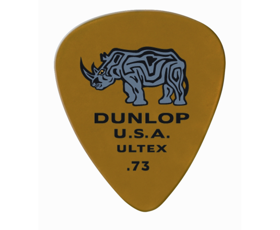 Dunlop 421P.73  Ultex Standard .73mm Player's 6 Pick