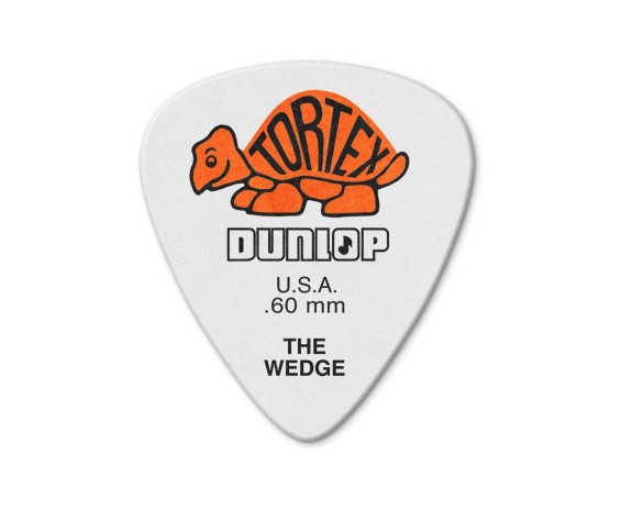 Dunlop 424P.60 Tortex Wedge Orange 0,60mm - 12 Plettri