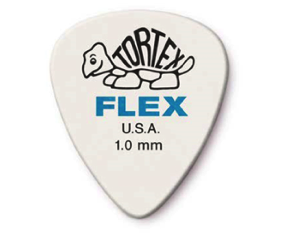 Dunlop 428P1.0 Tortex Flex Standard 1.0mm 12Picks