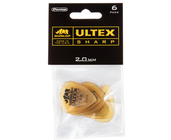 Dunlop 433P2.0 Ultex Sharp 2.0 6 Pack