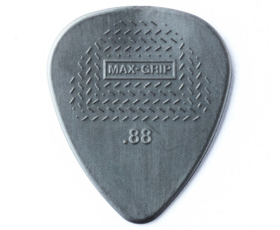 Dunlop 449P.88 Max Grip Standard 88mm Player's 12 Picks