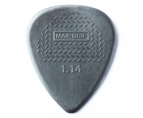 Dunlop 449P1.14 Max Grip Standard 1.14mm Player's 12 Picks