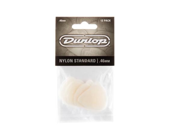 Dunlop 44P.46 Nylon Standard .46mm Player's 12 Plettri