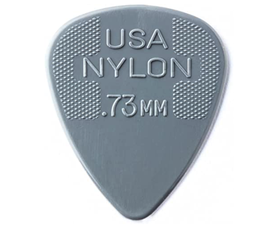 Dunlop 44P.73 Nylon Standard .73mm Player's 12 Plettri