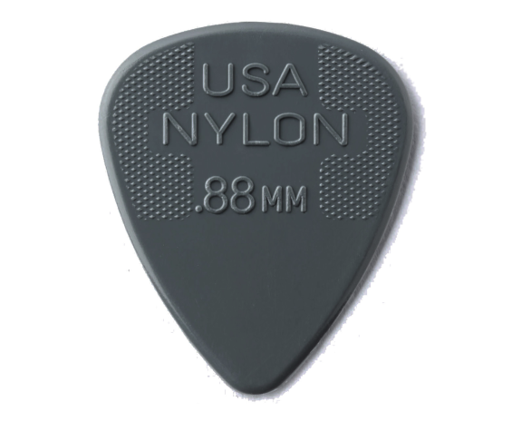 Dunlop 44P.88 Nylon Standard .88mm Player's 12 Pack