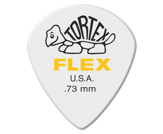 Dunlop 466P.73 Tortex Flex Jazz III XL 0.73mm Player's 12 Picks