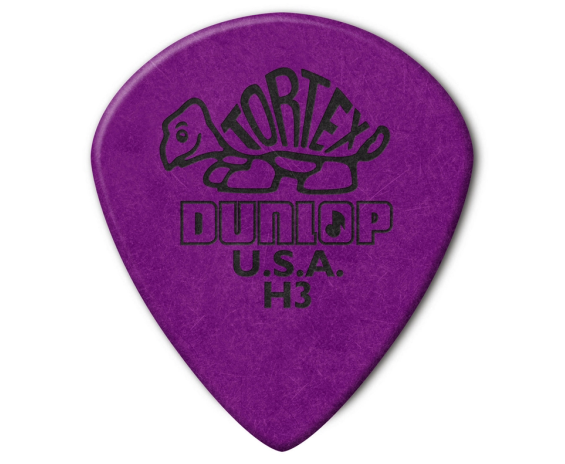 Dunlop 472R Tortex Jazz Purple  H3
