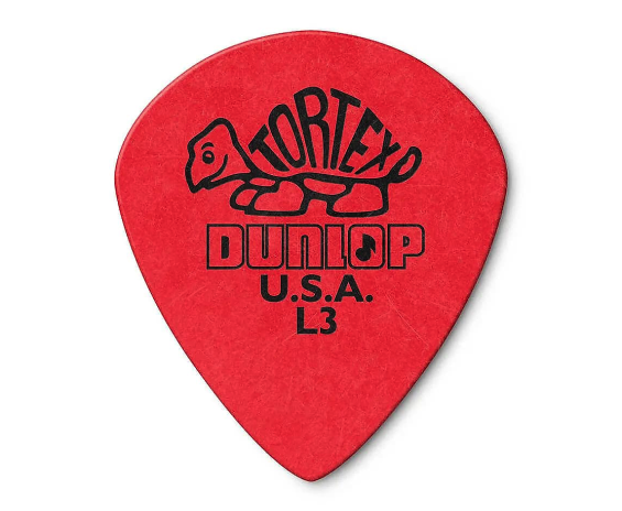 Dunlop 472R L3 Tortex Jazz Red L3