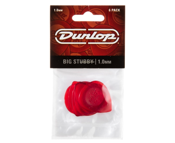 Dunlop 475P1.0 Big Stubby Player's Pack 6