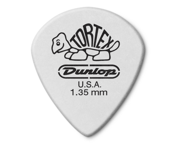 Dunlop 478R1.35 Tortex Jazz III White 1.35m