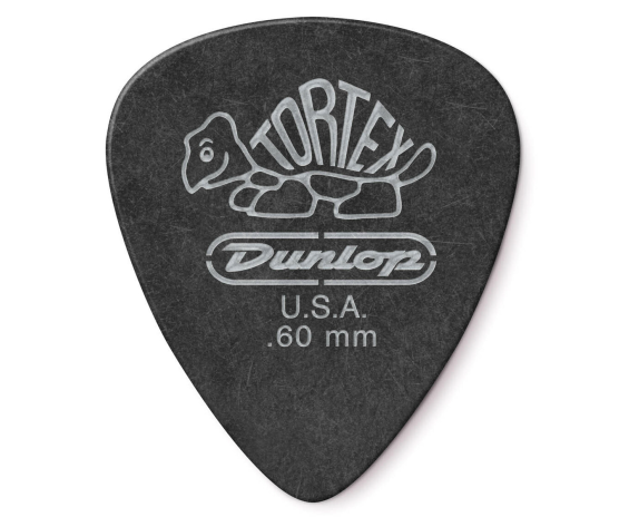 Dunlop 488R.60 Pitch Black Standard .60mm