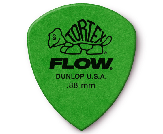 Dunlop 558P.88 Tortex flow standard .88mm Player's 12 Pack