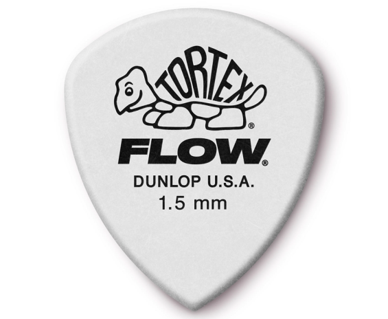 Dunlop 558P1.5Tortex flow standard 1.5mm Player's 12 Pack