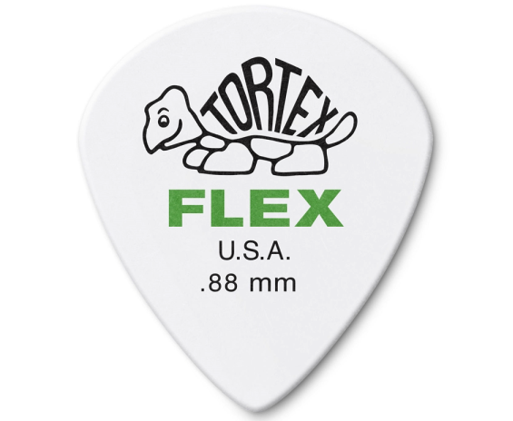 Dunlop 468P.88 Tortex flex jazz III 0.88mm Player's 12 Pack