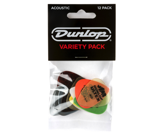 Dunlop PVP112 Acoustic Variety Player's 12 Picks