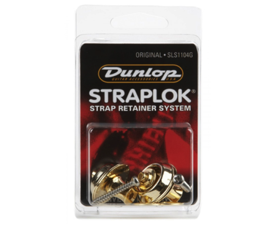 Dunlop SLS1104G Strap Lock Gold