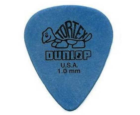 Dunlop 418R1.0 Tortex Standard 1.0 mm Blue