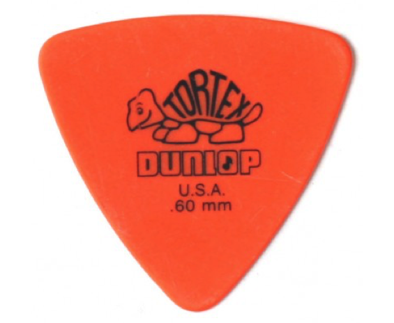 Dunlop 431R.60 Tortex Triangle 0.60mm