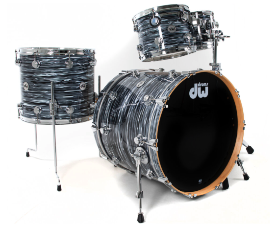 Dw (drum Workshop) Collector's Finish Ply - Black Oyster
