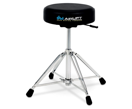 Dw (drum Workshop) DWCP9100AL - Sgabello a regolazione pneumatica con seduta rotonda