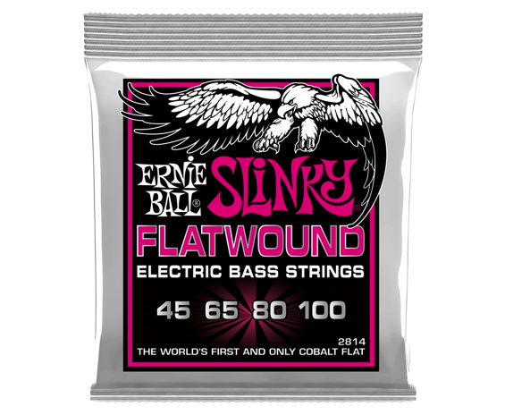 Ernie Ball 2814 Super Slinky Flatwound 45-100