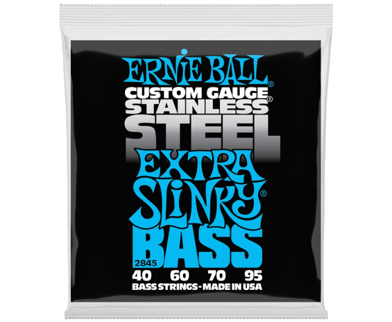 Ernie Ball 2845 Extra Slinky Stainless Steel 40-95