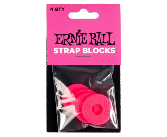 Ernie Ball 5623 Strap Blocks Pink