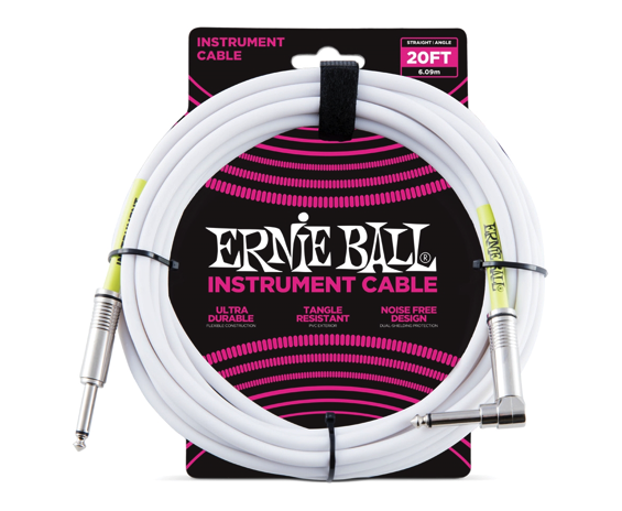 Ernie Ball 6047 Cavo Strumento Bianco