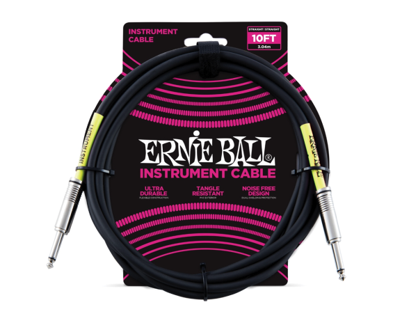Ernie Ball 6048 Instrument Cable Black