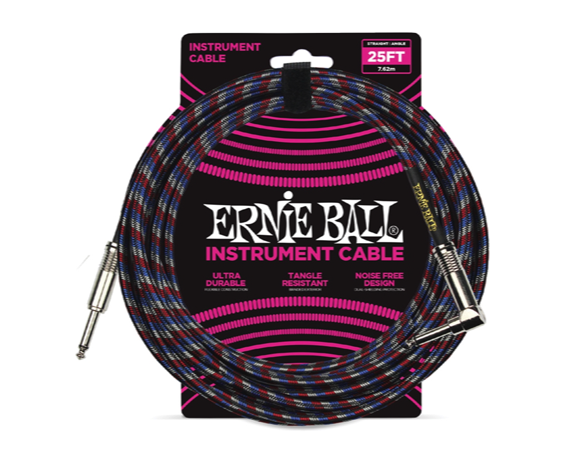Ernie Ball 6063 Instrument Cable Braided