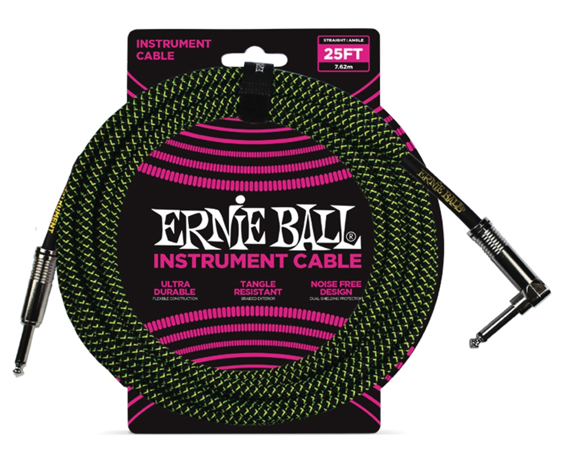 Ernie Ball 6066 Instrument Cable Braided