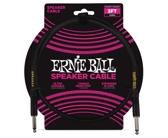 Ernie Ball 6071  Speaker Cable Black