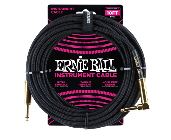 Ernie Ball 6081 Cavo Strumento Nero