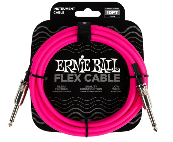 Ernie Ball 6413 Flex cable pink 3m