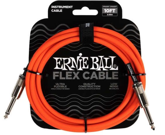 Ernie Ball 6416 Flex cable orange 3m