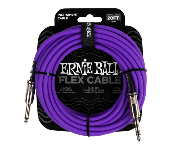 Ernie Ball 6420 Flex cable purple 6m