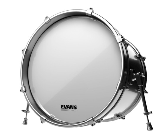 Evans BD18RSW-NP - EQ3 Resonant Smooth White No Port 18