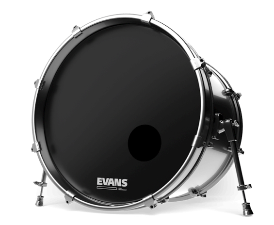 Evans BD22RB - EQ3 Resonant Black 22