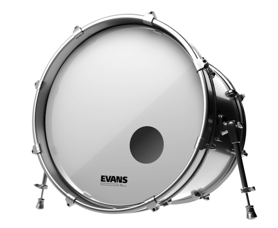Evans BD22RSW - EQ3 Resonant Smooth White 22