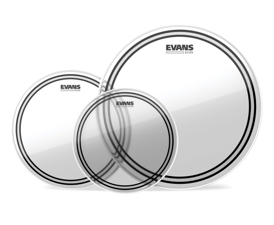 Evans EC2SCLR-F - EC2 Clear Tom Pack-Fusion (10