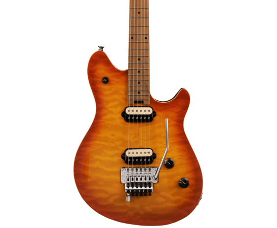 Evh Wolfgang Special QM, Baked Maple Fingerboard, Solar
