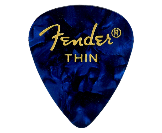 Fender 351 Shape Blue Moto Thin