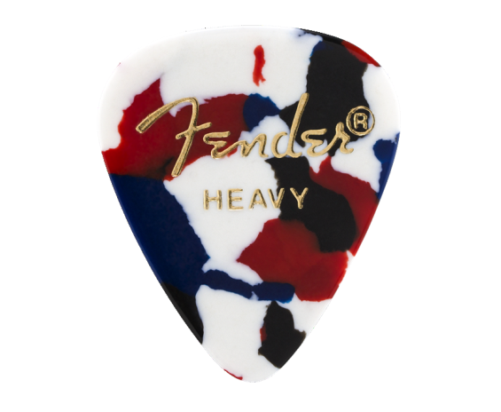 Fender 351 Shape, Confetti, Heavy