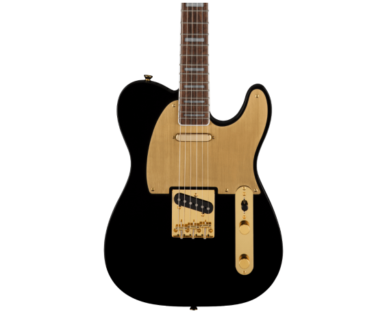 Squier 40th Anniversary Telecaster Gold Edition Black